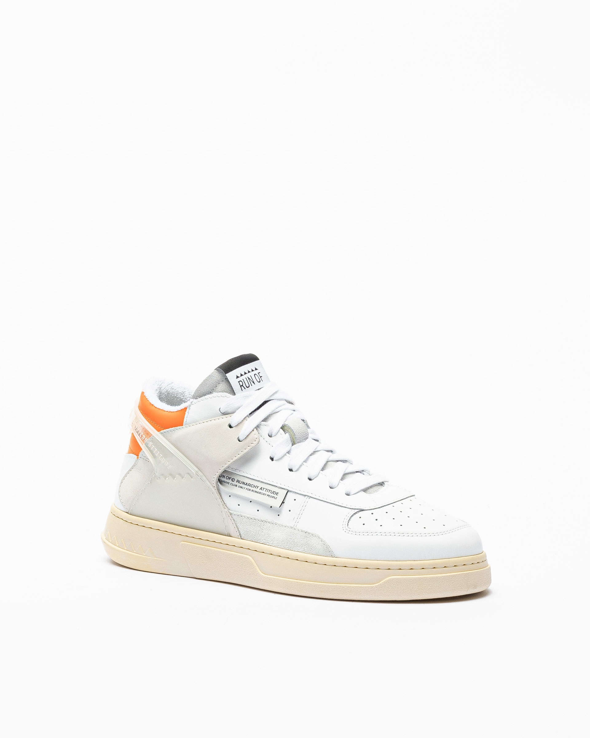 Baskettes blanches Run Of