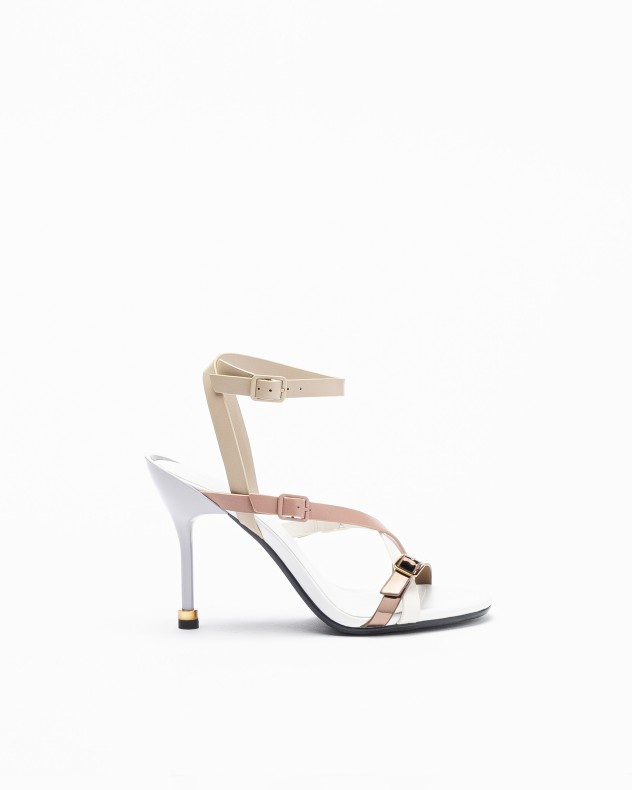 Sandlias salto alto United Nude