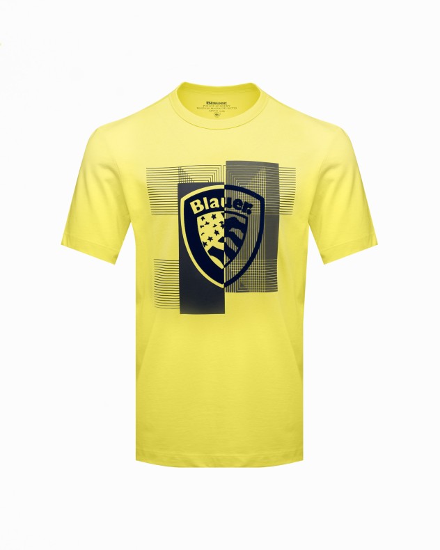 Blauer T-shirt