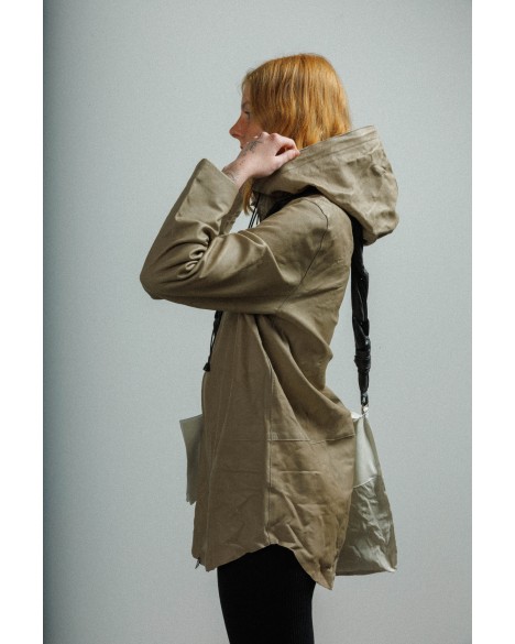 Veste longue en cuir MUT Veste longue en cuir MUT
