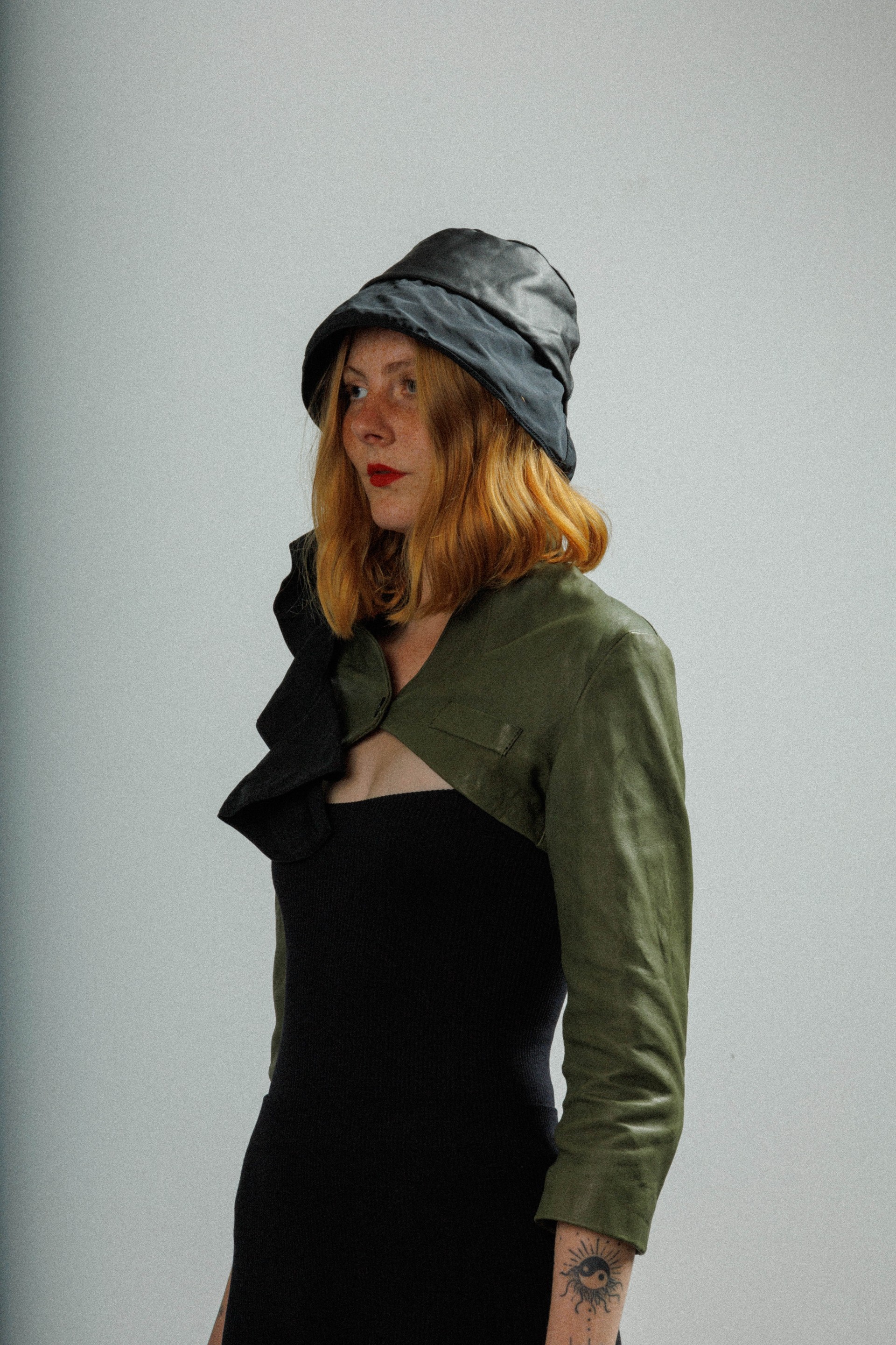 MUT Cropped leather jacket