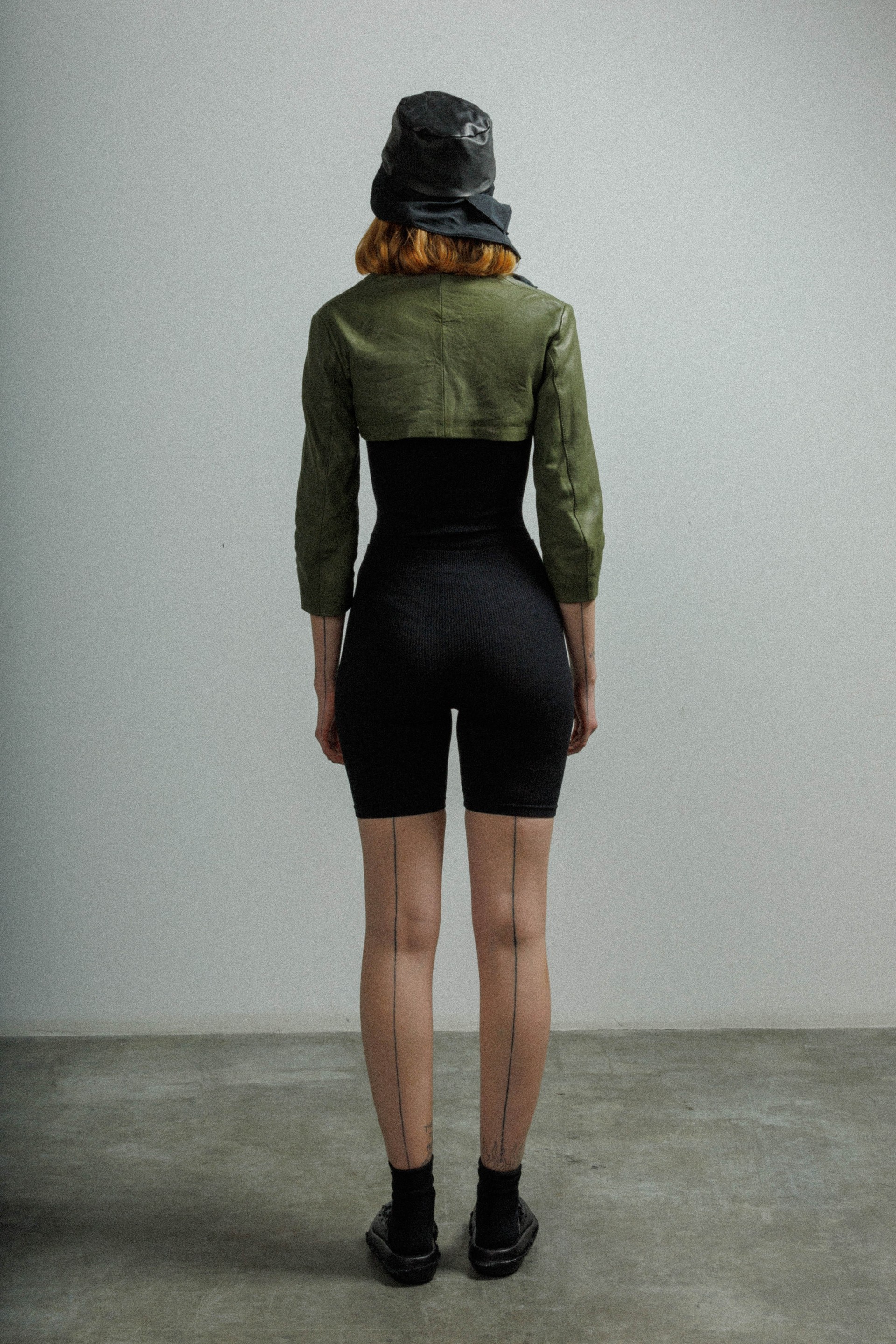 MUT Cropped leather jacket