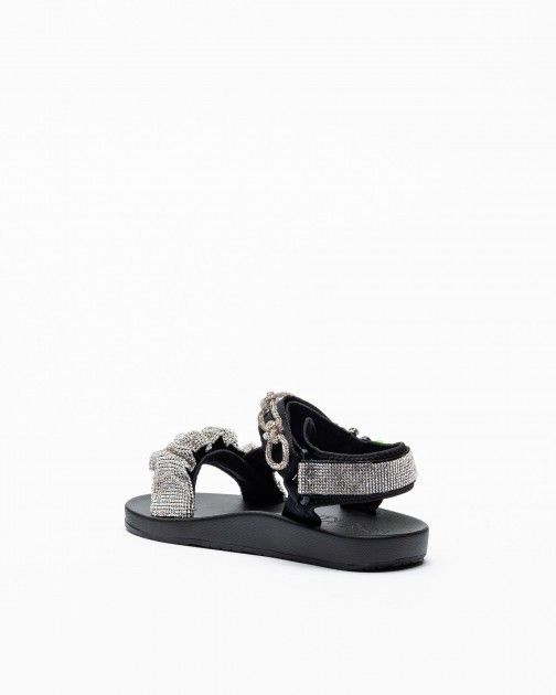 Nan-Ku Couture NS-07 Black Sandals - 63-NS-07-01 | PROF Online Store