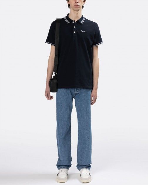 Pepe Jeans London Polo Shirt in Cotton piqu?