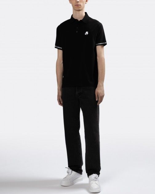 Karl Lagerfeld 745018 Black Polo shirt - 192-745018-01 | PROF Online Store