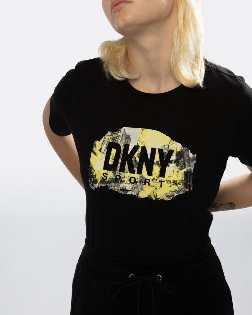T-shirt DKNY Sport DP2T9246 Preto - 302-2T9246-51