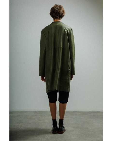 Veste longue en cuir MUT Veste longue en cuir MUT