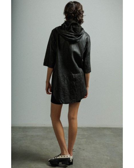 Veste longue en cuir MUT Veste longue en cuir MUT