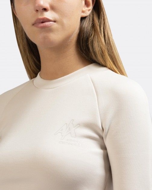 Sweatshirt Cropped Armani Exchange