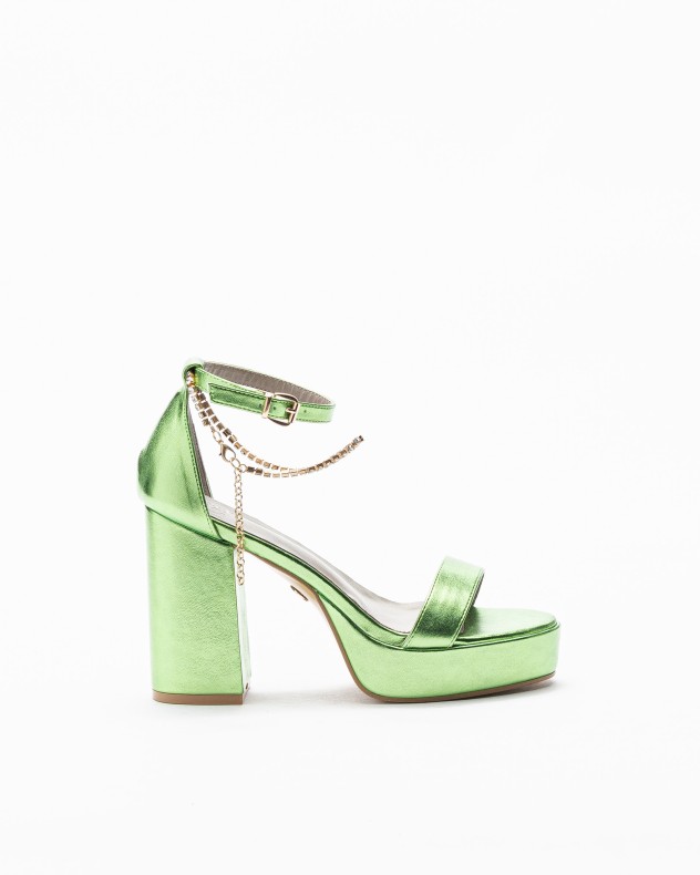 Sandlias salto alto Gloss