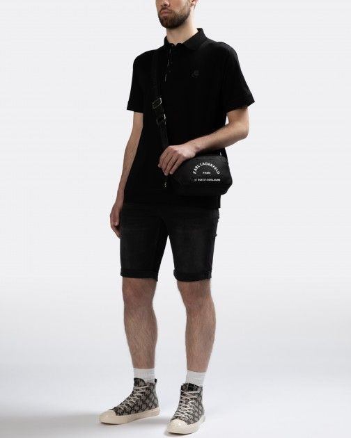 Karl Lagerfeld 745001 Black Polo shirt - 192-745001-01 | PROF Online Store
