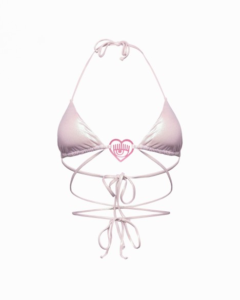 Sujetador bikini triangular con relleno Chiara Ferragni