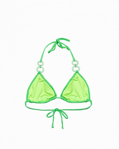 Moschino Swim Padded triangle bikini top