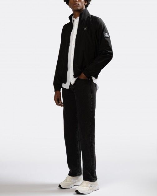 Calvin Klein Jeans J30J322942 Black Windbreaker - 182-322942-01 | PROF ...