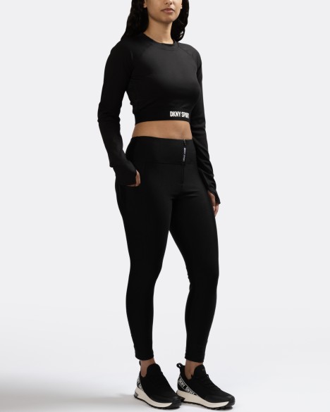 Camisola cropped DKNY Sport