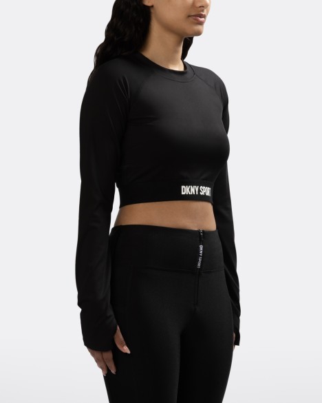 Camisola cropped DKNY Sport