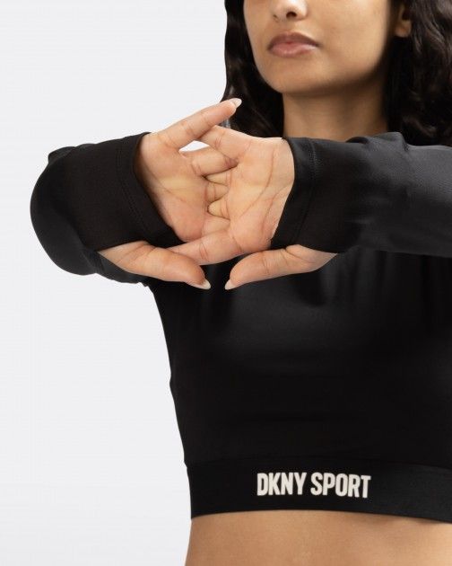 Camisola cropped DKNY Sport