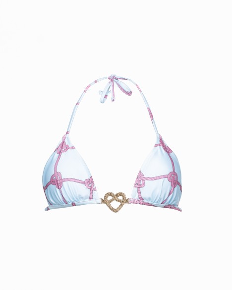 Sujetador bikini triangular con relleno Chiara Ferragni