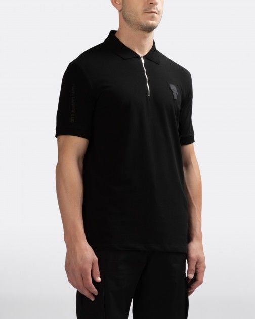 Karl Lagerfeld 745023 Black Polo shirt - 192-745023-01 | PROF Online Store