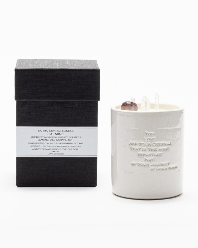 Bougie Love & Stones