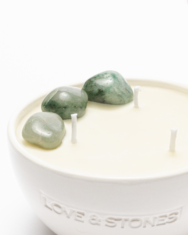 Bougie Love & Stones