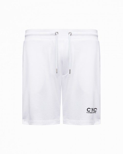 BOSS Contemporary Sweat Shorts White
