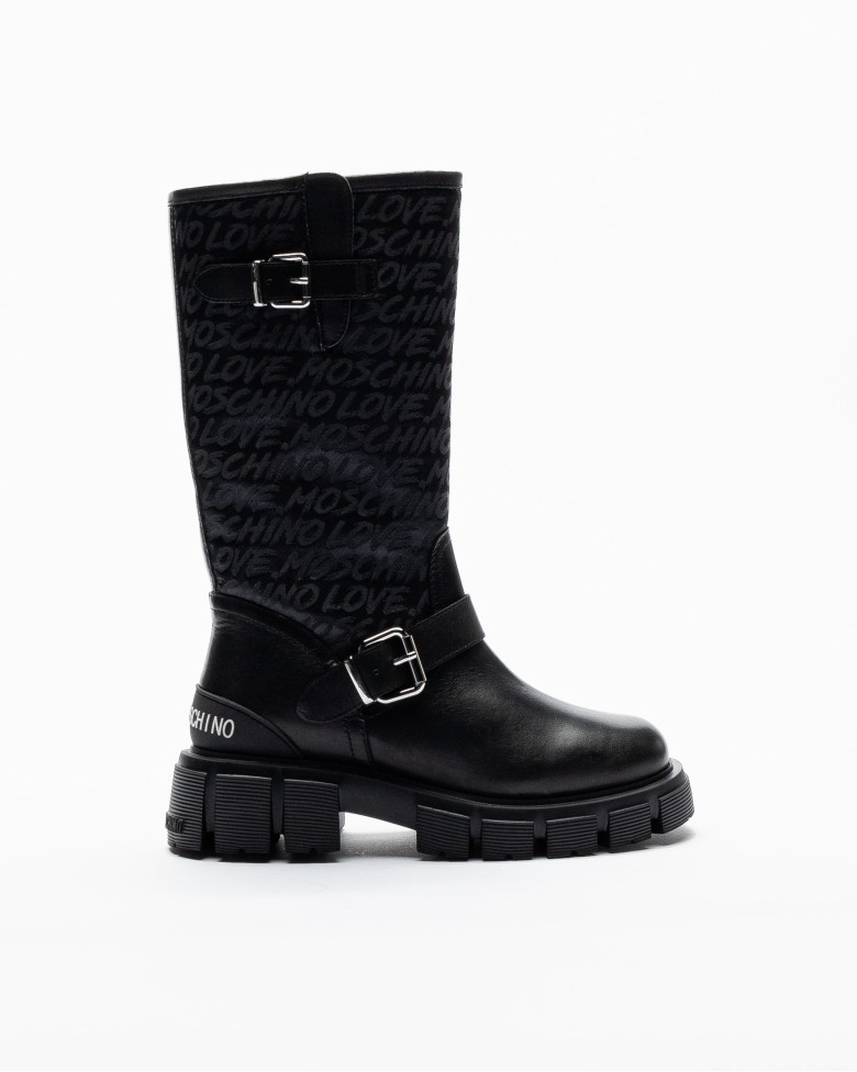 Love Moschino JA24045G1H Black Boots 143 24045 01 PROF Online Store