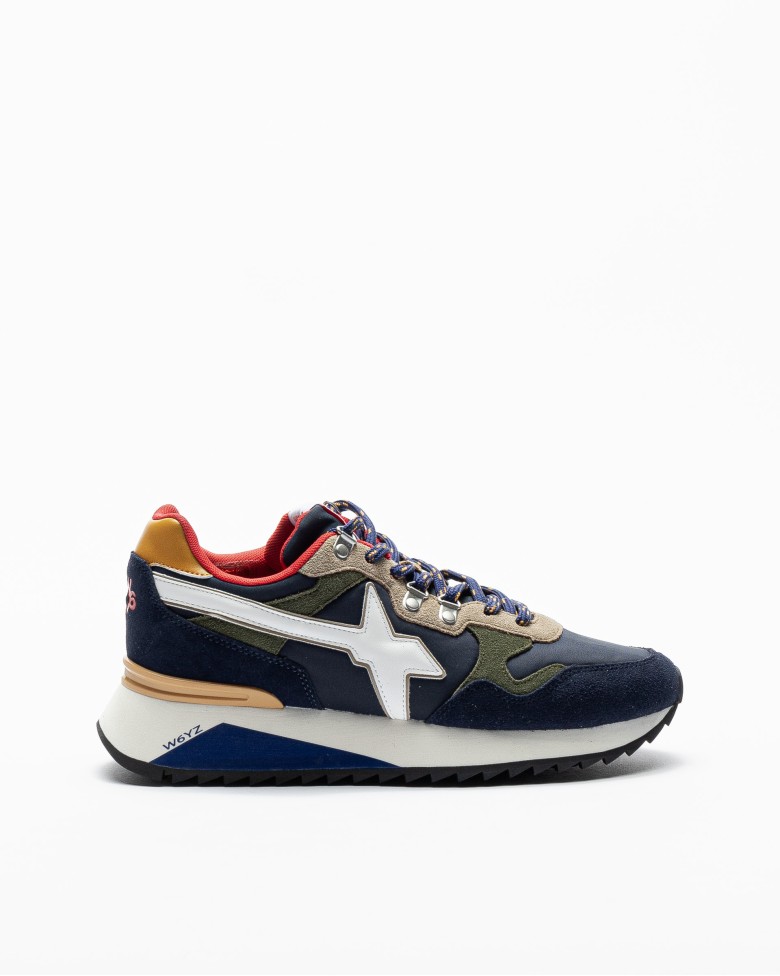 Just Say Wizz Yak-M Blue Sneakers - 254-YAK-MB-02 | PROF