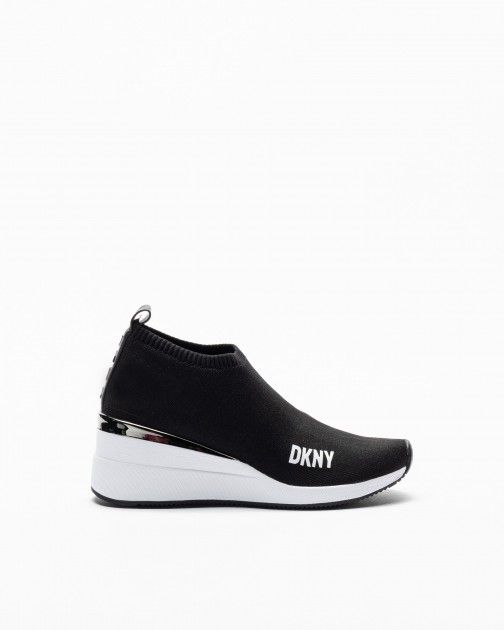 Dkny Papks Black Wedge sneakers - 302-305973-01 | PROF Online Store