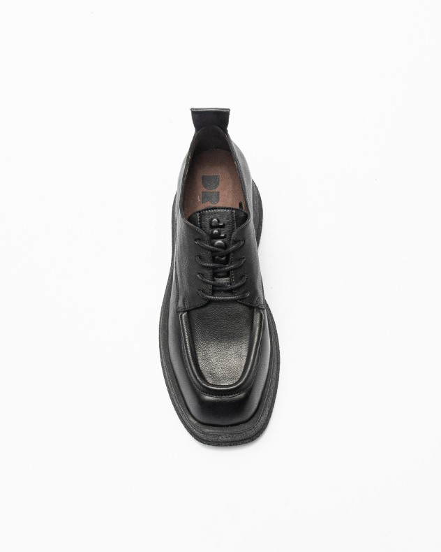 Sapatos derby com plataforma Dropp