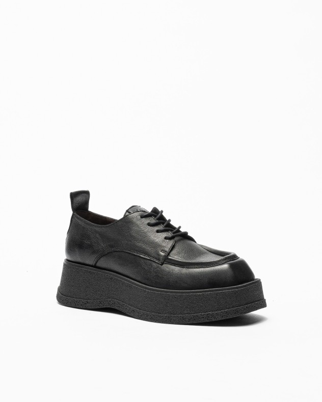 Scarpe derby con plateau Dropp