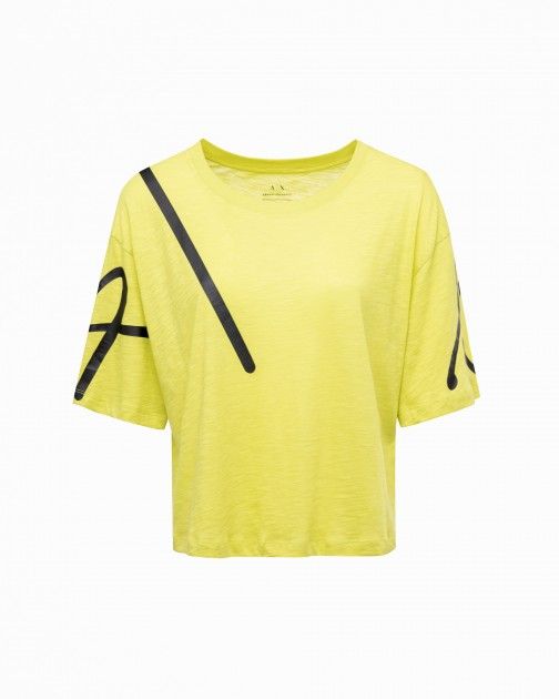 Cropped-T-Shirt Armani Exchange