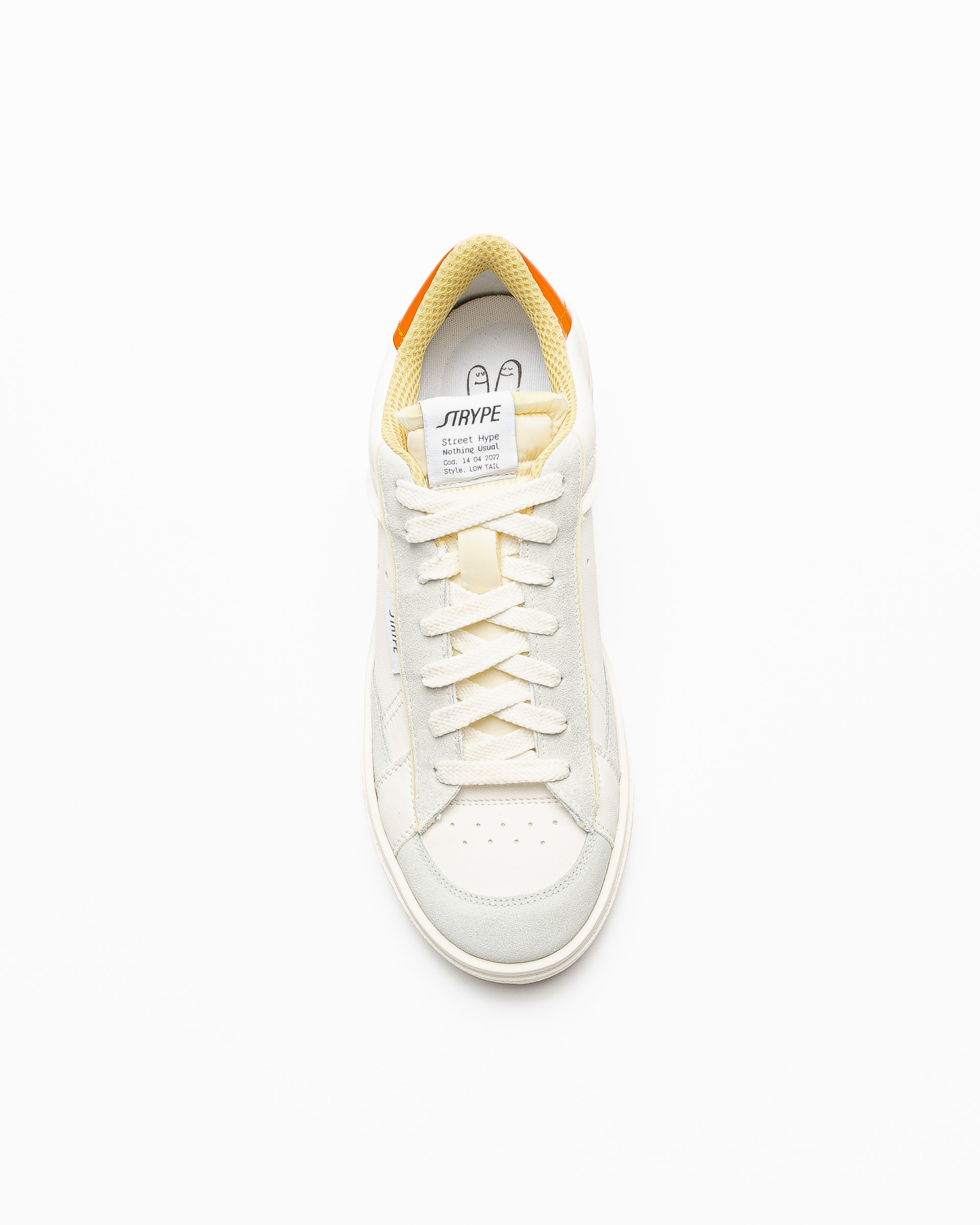 Weiße Sneakers Strype