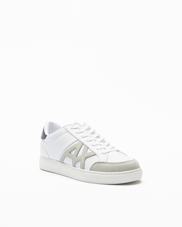 Witte sportschoenen Armani Exchange