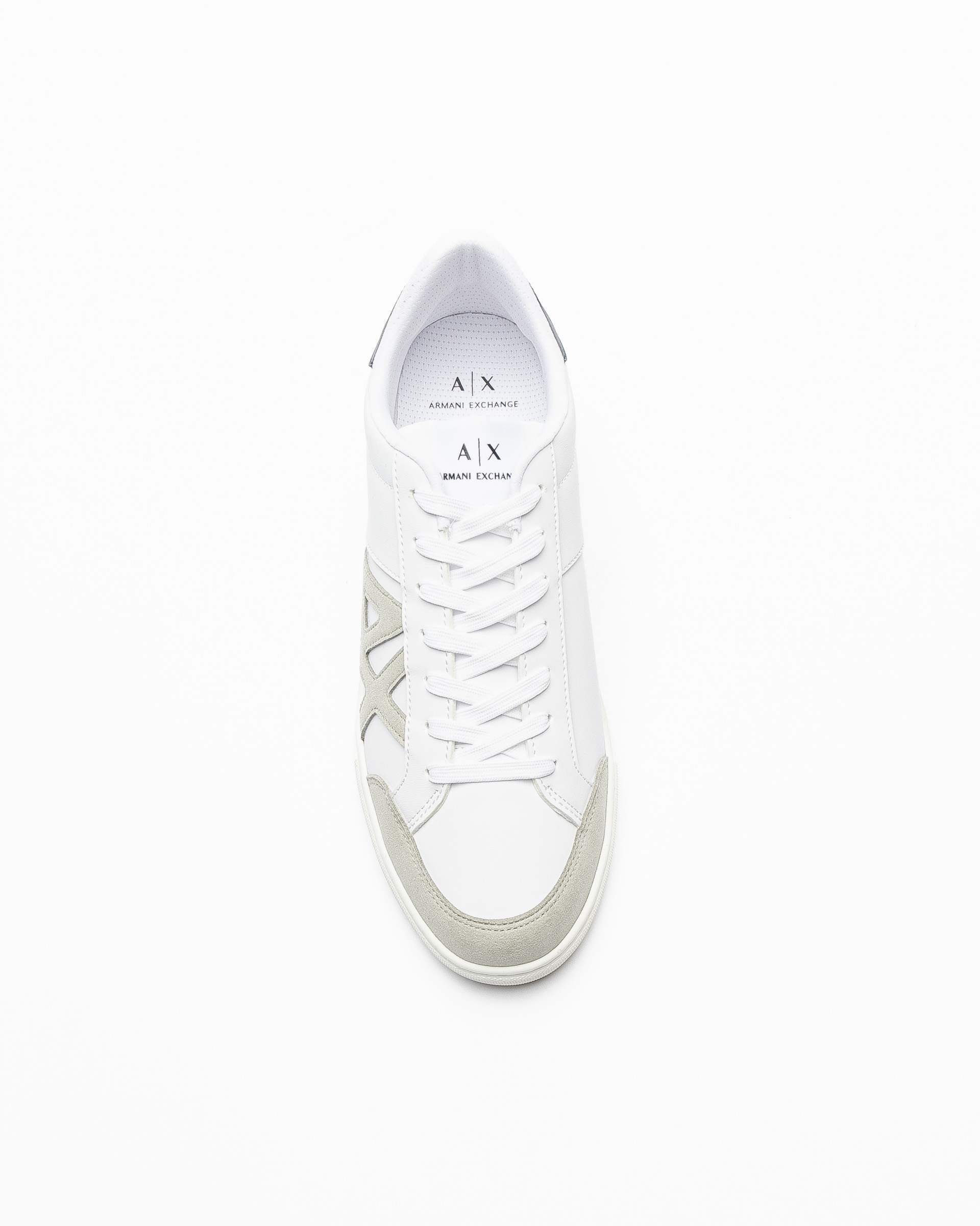 Witte sportschoenen Armani Exchange