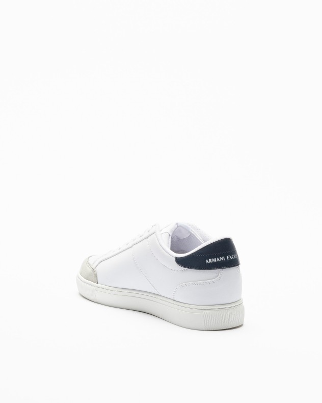 Witte sportschoenen Armani Exchange