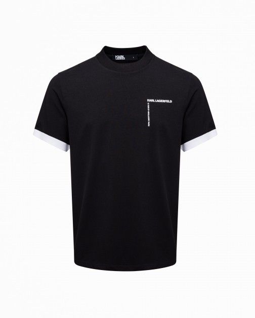 T-RUBIN-POCKET-J1 Man: T-shirt with Copyright embroidery