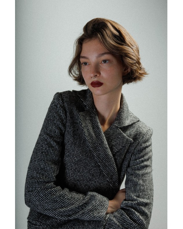 Chaqueta larga Ixos