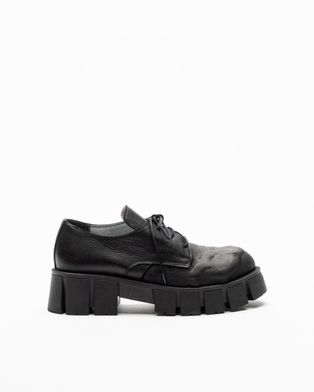 Plateau-Derby-Schuhe Papucei