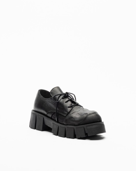 Zapatos derby con plataforma Papucei