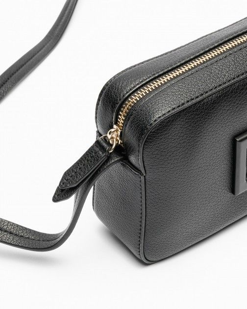Women's Black Leather Seventh Avenue Cross Body Handbag DKNY R33E2Y33-XLB