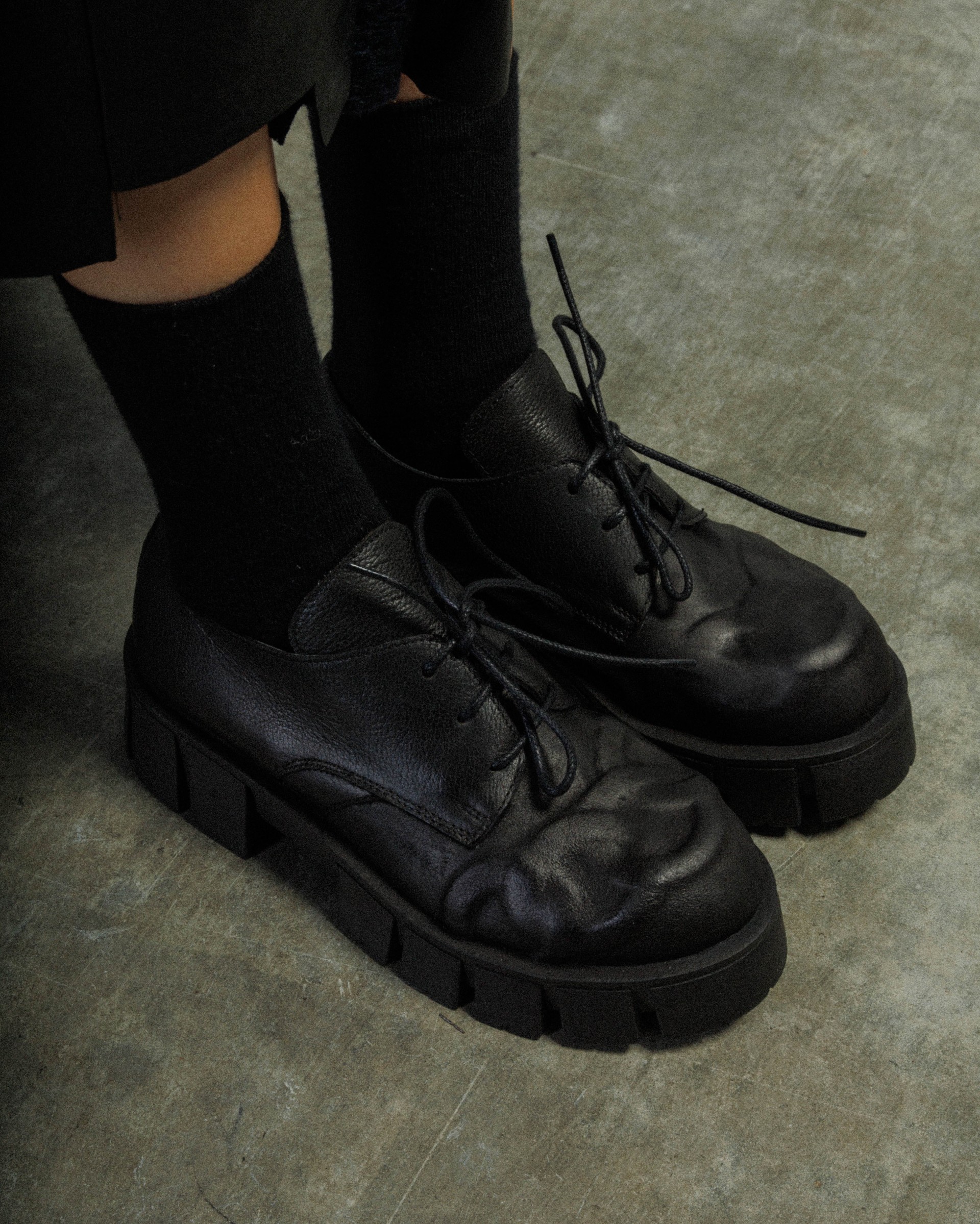 Sapatos derby com plataforma Papucei