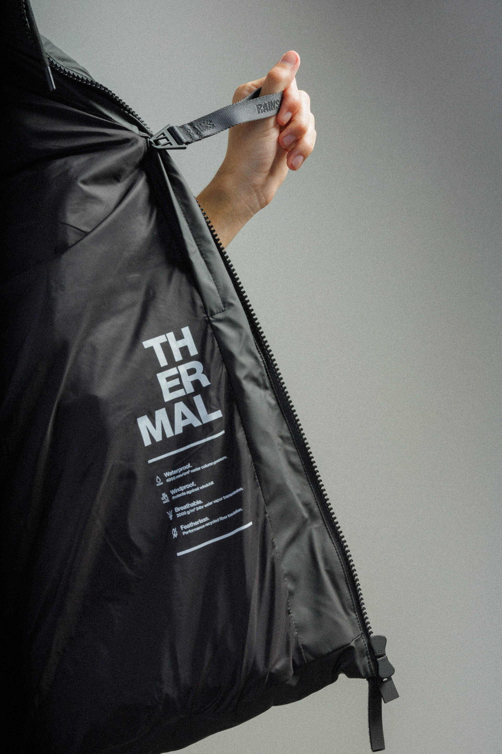 Gilet a sbuffo Rains