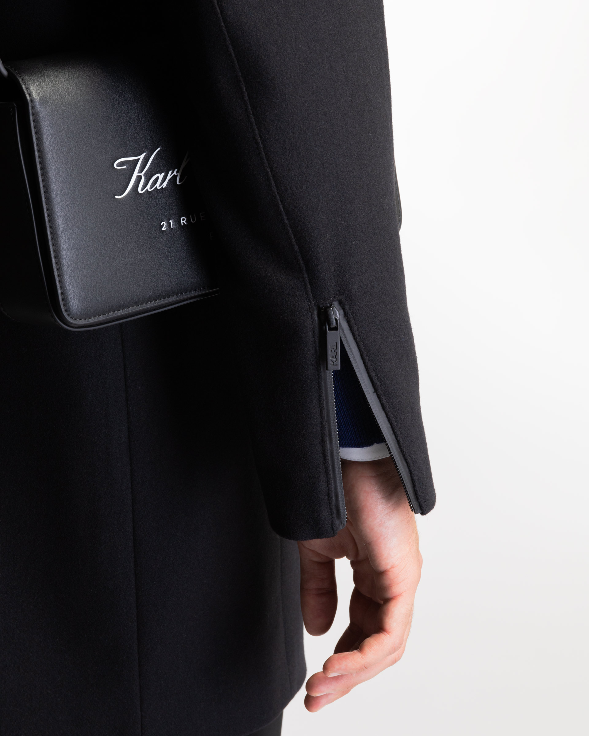 Long manteau Karl Lagerfeld