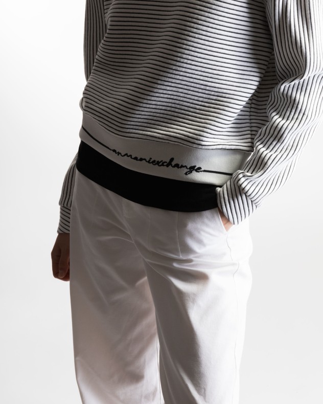 Sweatshirt met capuchon Armani Exchange