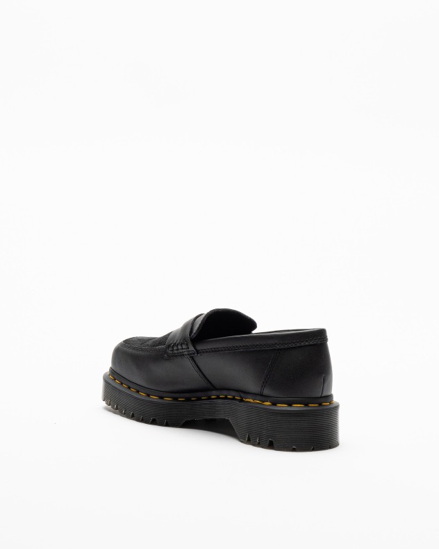 Dr Martens Penton Bex SQ PNY Black Loafers - 185-PENBEX-01 | PROF ...