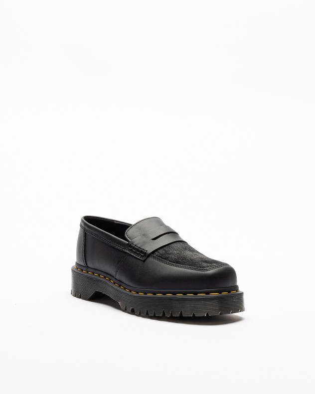 Dr Martens Penton Bex SQ PNY Black Loafers - 185-PENBEX-01 | PROF ...