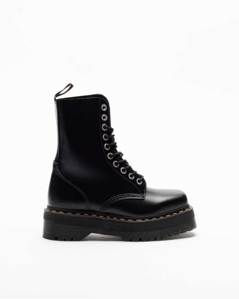 Dr Martens 1490 Quad Squared Black Boots 185 1490QU 01 PROF Online Store