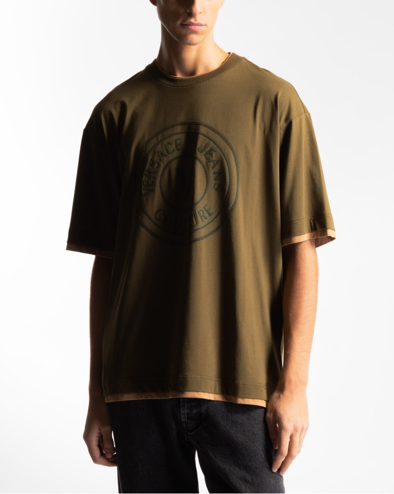 Versace Jeans Couture 75GAHI04 Green T-shirt 492-75HI04-10 PROF