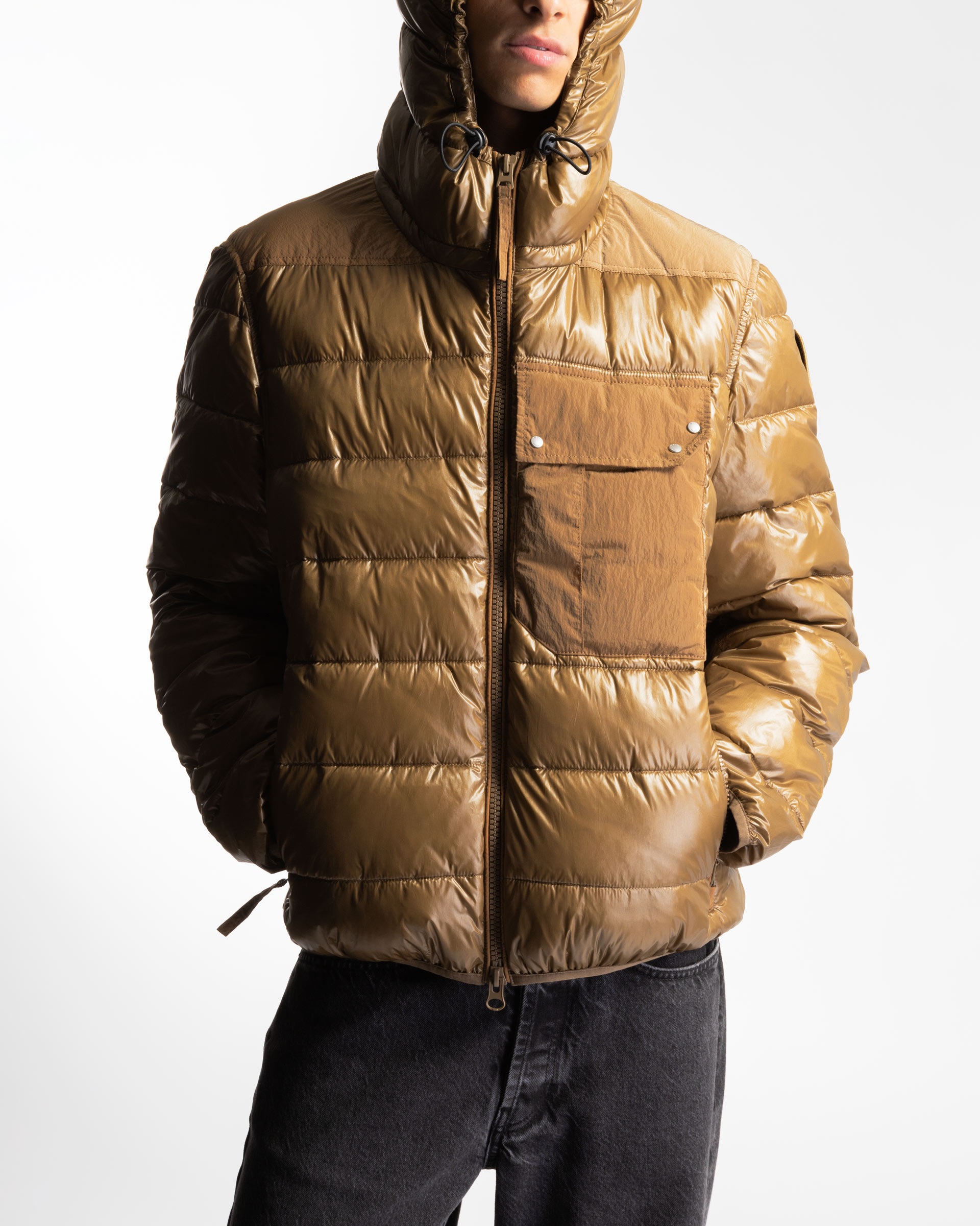 Blauer Puffer jacket